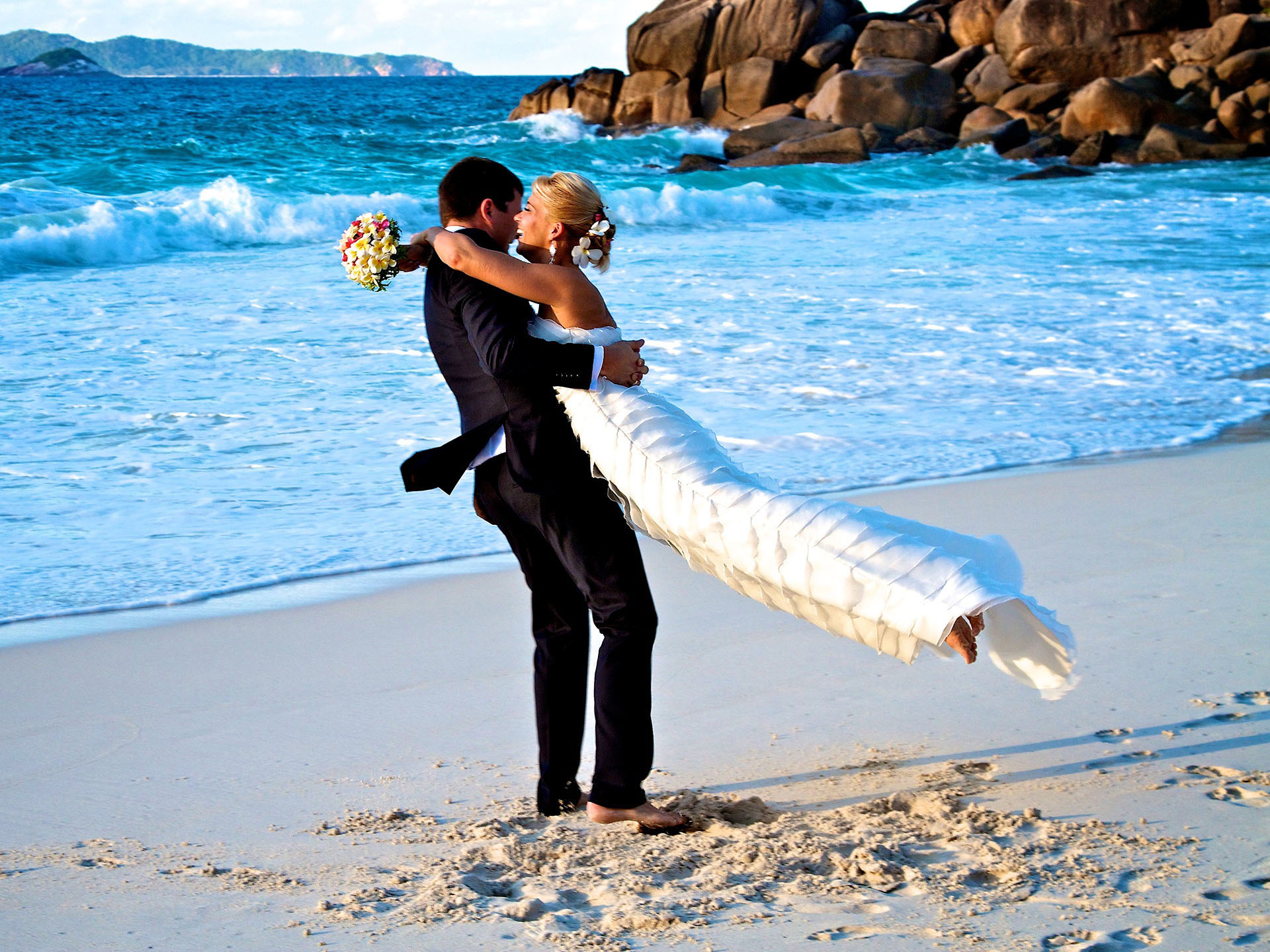 Détails : photographe de mariage aux Seychelles