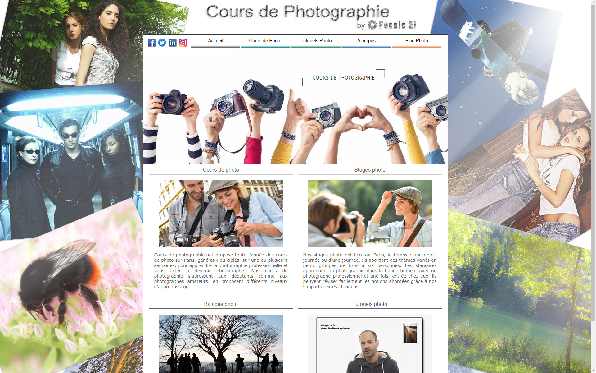 Détails : Cours de photographie Paris